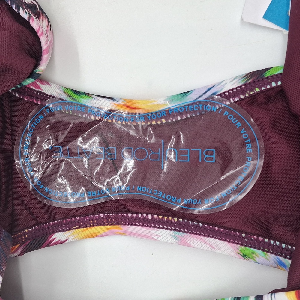 BLEU Rod Beattie Shirred Side Tie Hipster Bikini Bottom Multicolor 8 - Picture 8 of 10